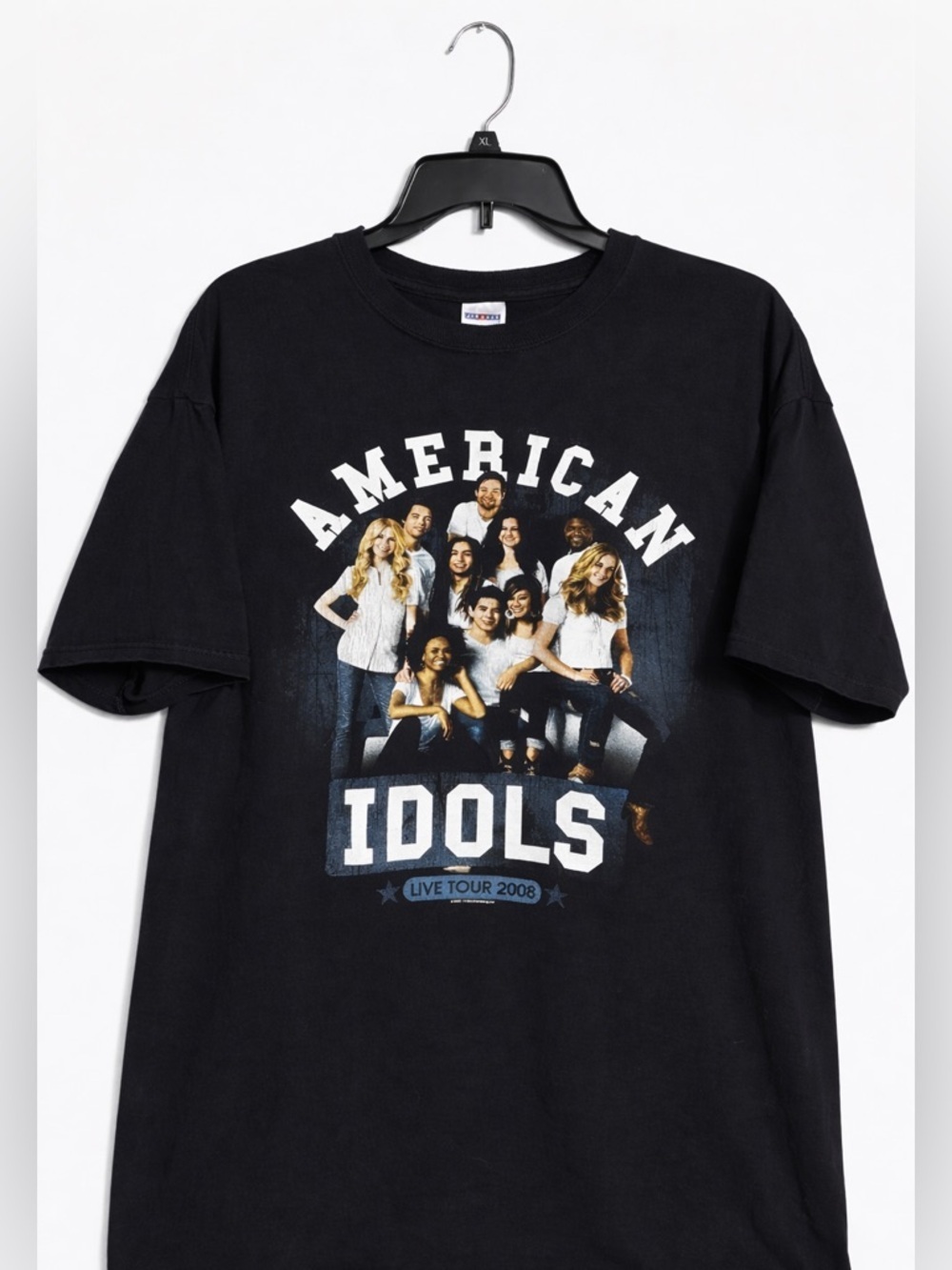 American Idols Live! Tour 2008 Graphic Tee Men’s XL Vintage Concert Shirt
